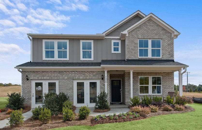 Hampton Plan at Addison Grove in Demorest, GA by Pulte Homes