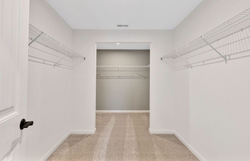 Large Walk-In Closet in Owner's Bath