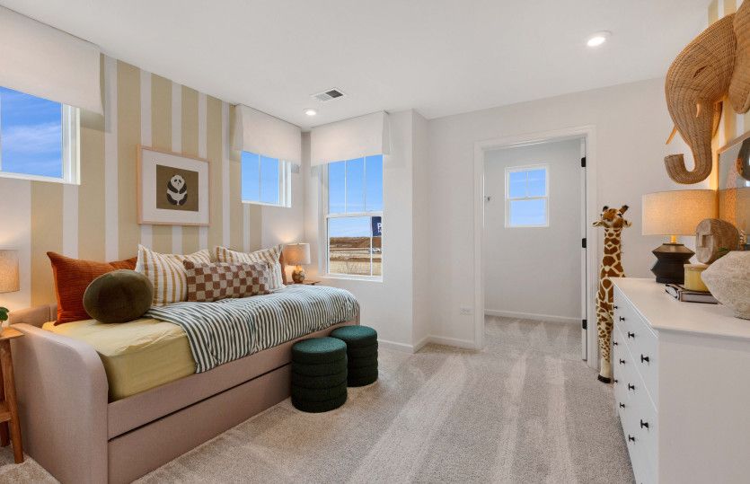 Secondary Bedroom with Walk-In Closet