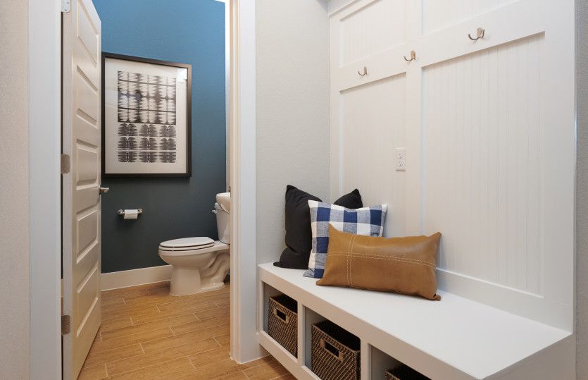 Spacious Entry from Garage