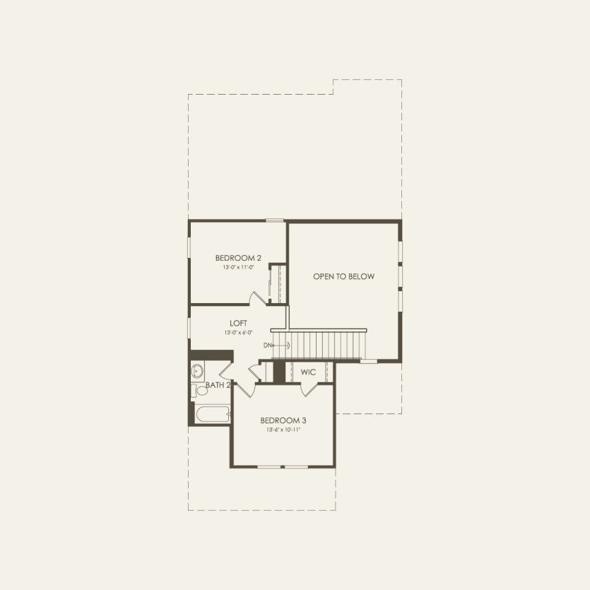 Second Floor 3 br / 2.5 ba