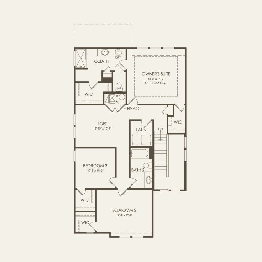 Second Floor 3 br / 2.5 ba