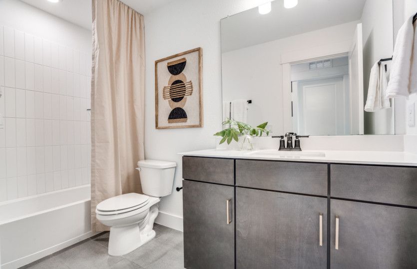 Secondary bathroom