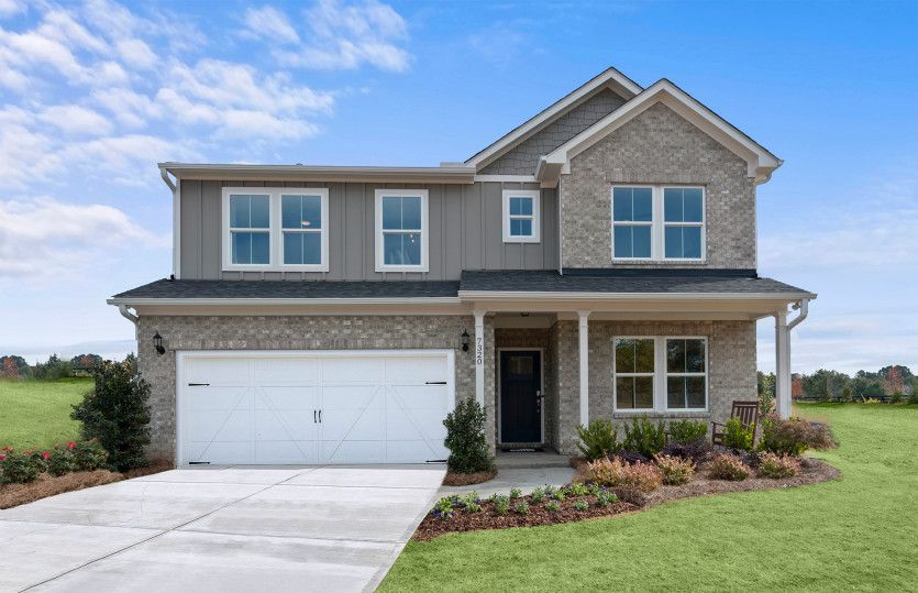 Hampton Plan at Addison Grove in Dawsonville, GA by Pulte Homes