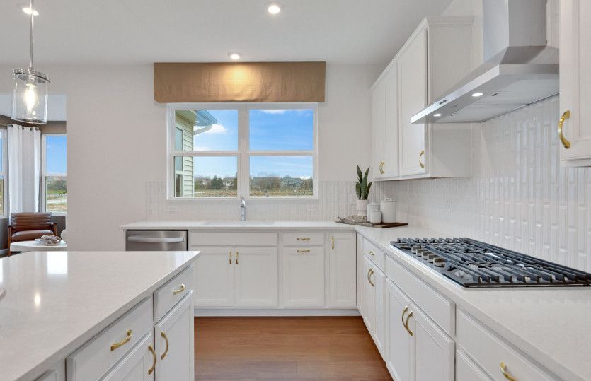 Chef’s Kitchen with Stainless Steel Appliances