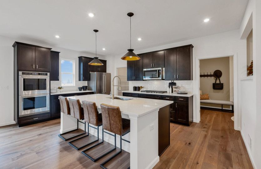 Spacious Kitchen with Elegant Cabinetry