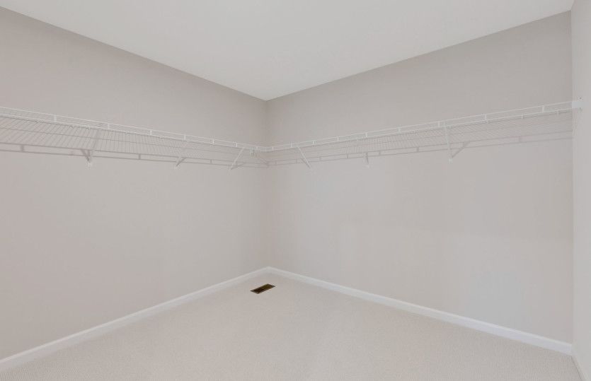 Large Walk-in Closet in Owner's Suite
