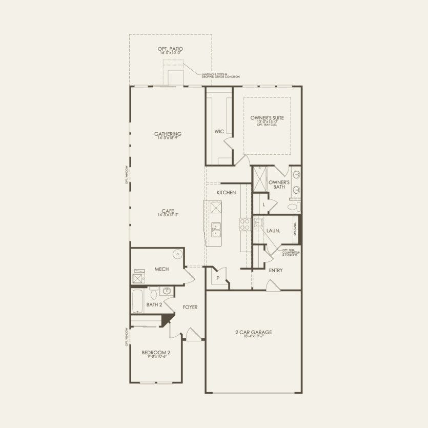 First Floor 2 br / 2 ba