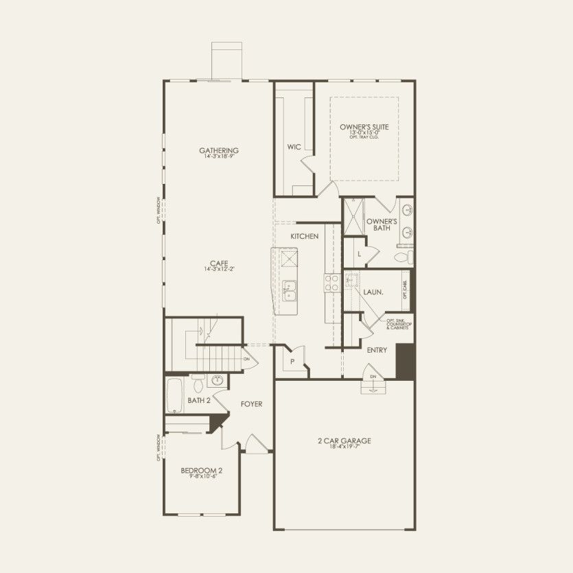 First Floor 2 br / 2 ba