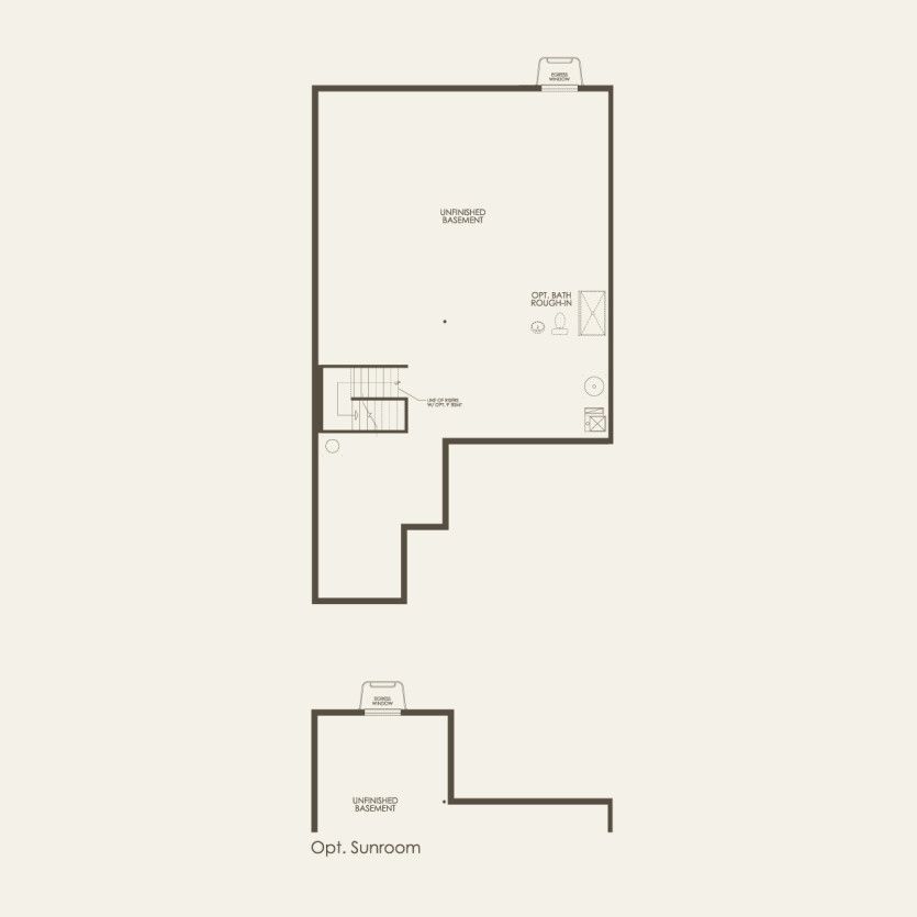 Basement 2 br / 2 ba