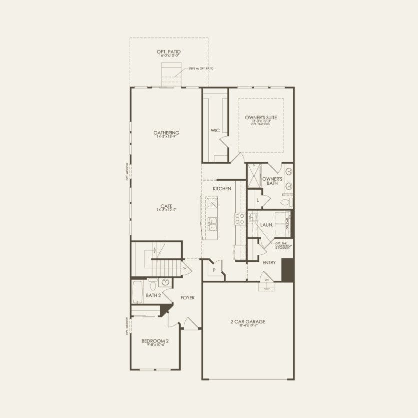 First Floor 2 br / 2 ba