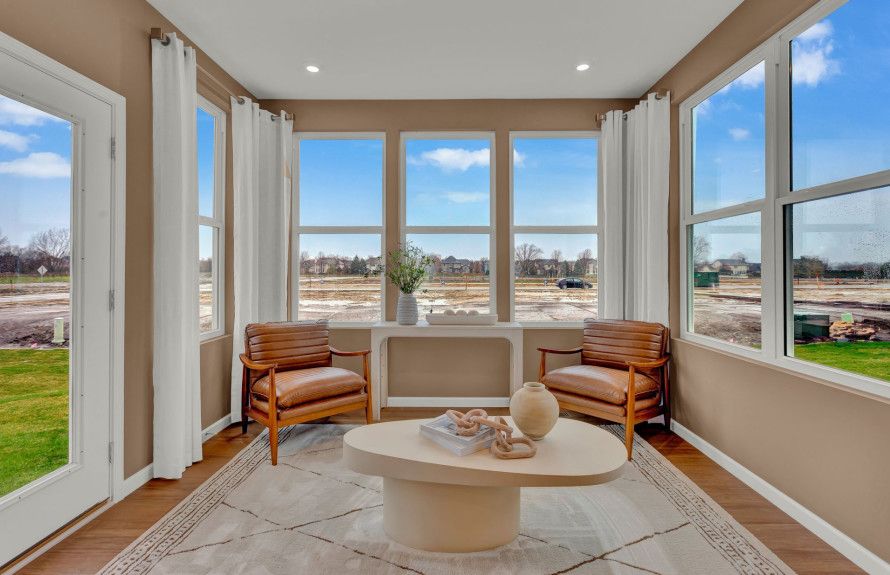 Optional Window Wrapped Sunroom