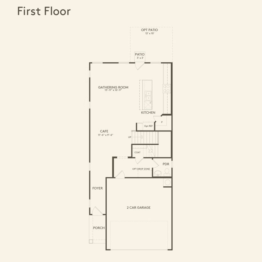 First Floor 3 br / 2.5 ba