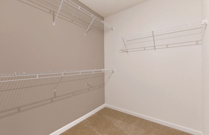 Large Walk-in Closet in Owner's Suite