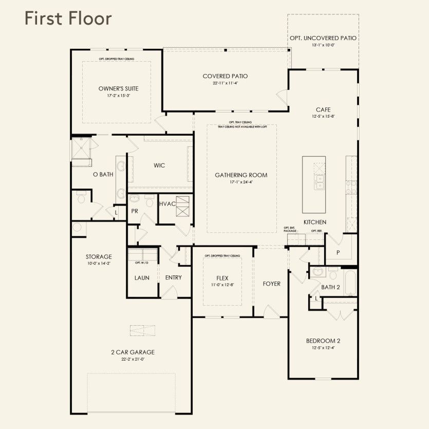 First Floor 2 br / 2.5 ba