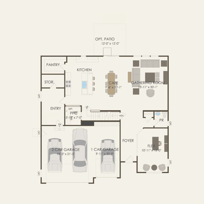 First Floor 4 br / 2.5 ba