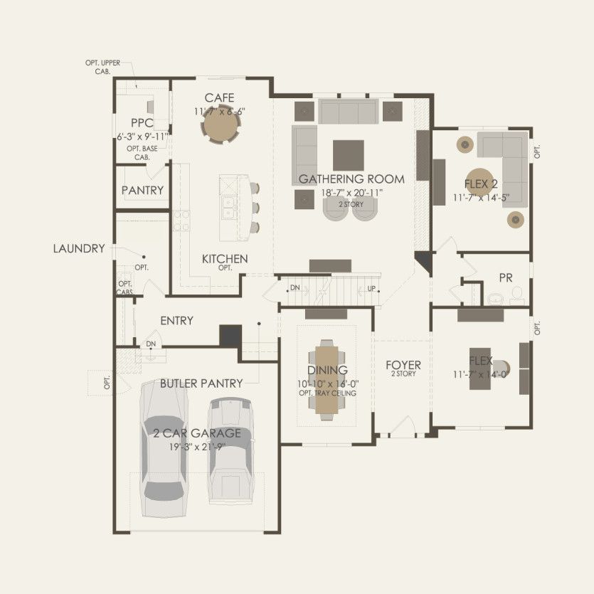 First Floor 4 br / 2.5 ba