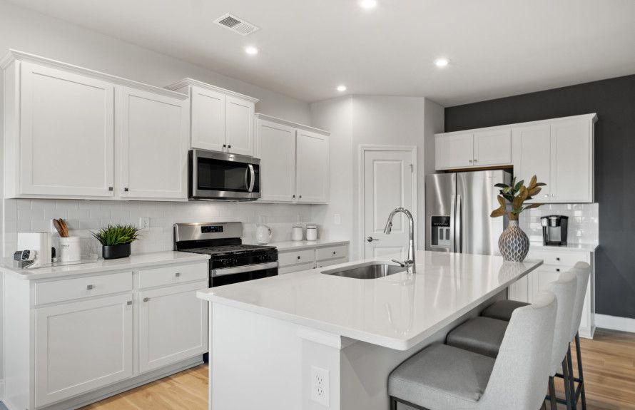 Spacious Kitchens