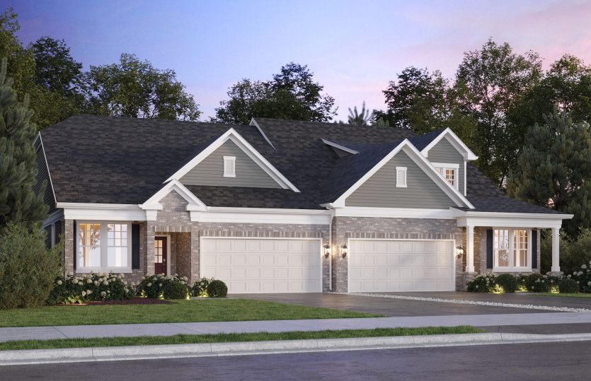 Exterior of Duplex Home