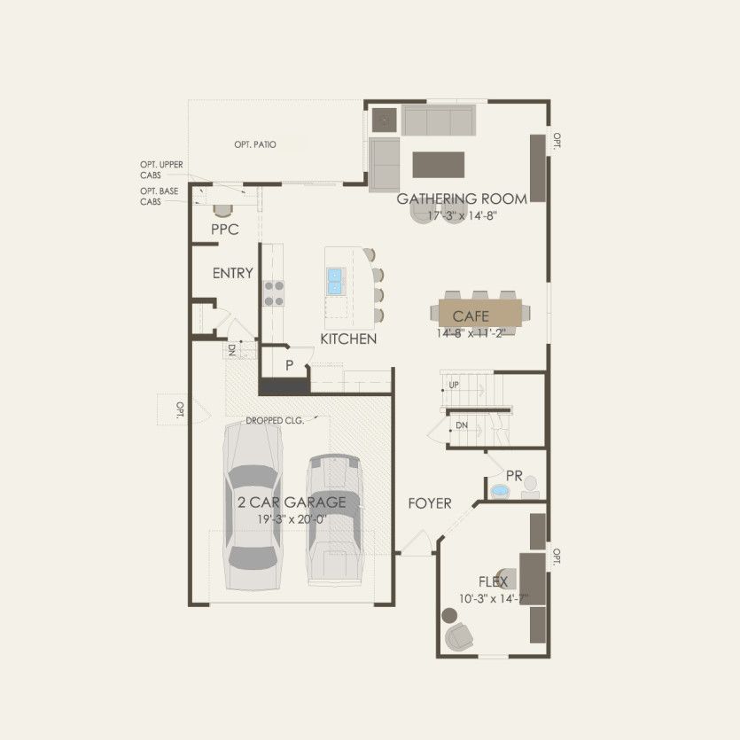 First Floor 3 br / 2.5 ba