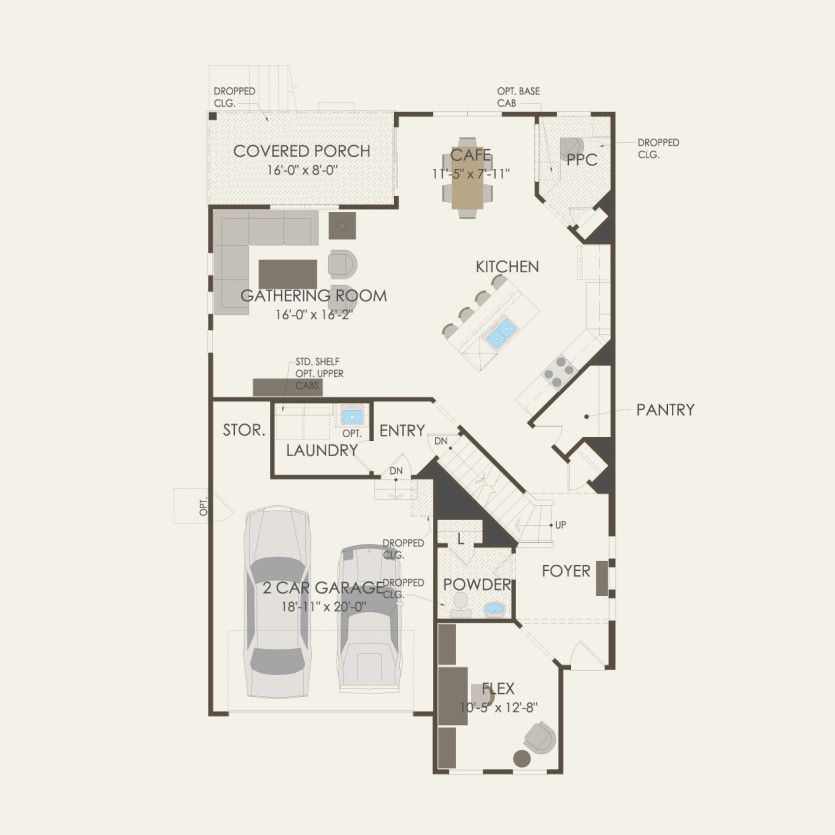 First Floor 4 br / 2.5 ba