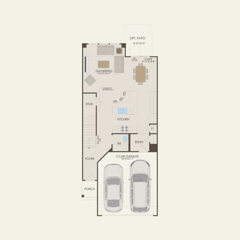 First Floor 3 br / 2.5 ba