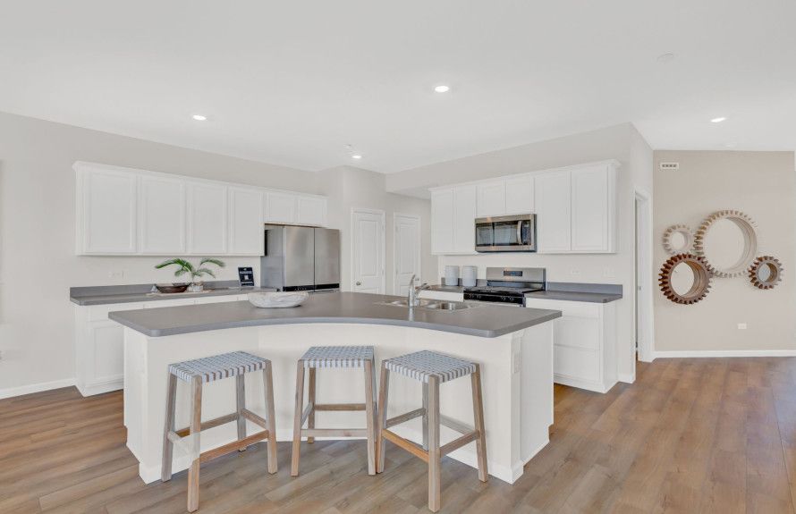 Spacious Kitchens