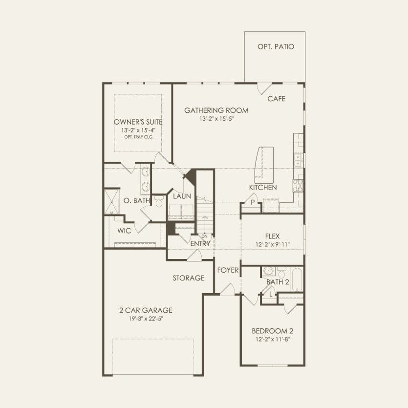 First Floor 2 br / 2 ba