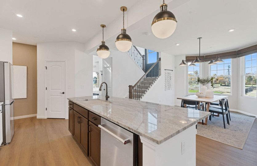 Kitchen, Open to Cafe
