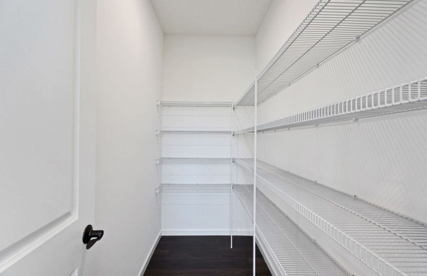 Spacious, Walk-In Pantry