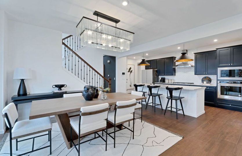 Kitchen and Café, Open Flow for Entertaining