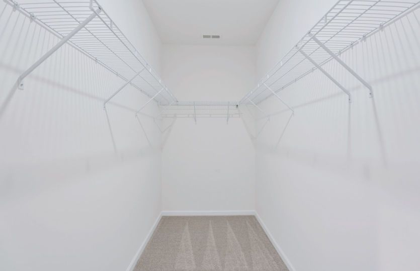 Walk-In Closet in Owner's Suite