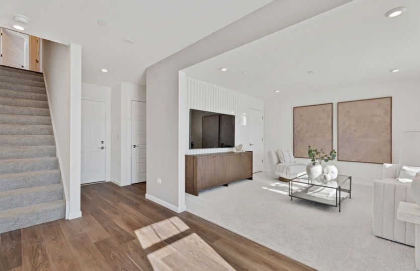 View of Foyer and Flex Room