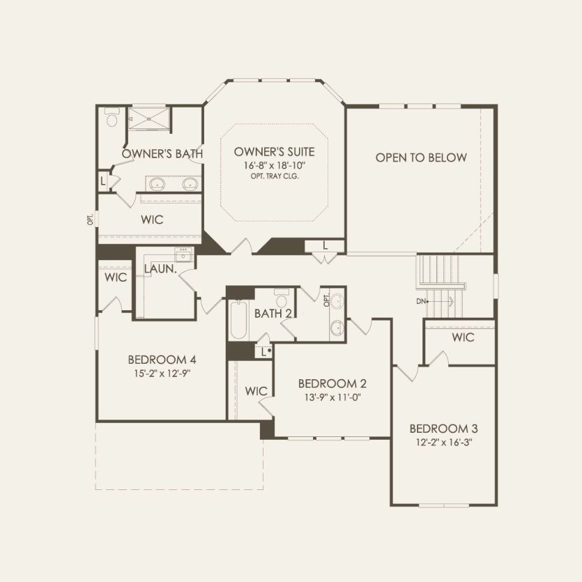 Second Floor 4 br / 2.5 ba
