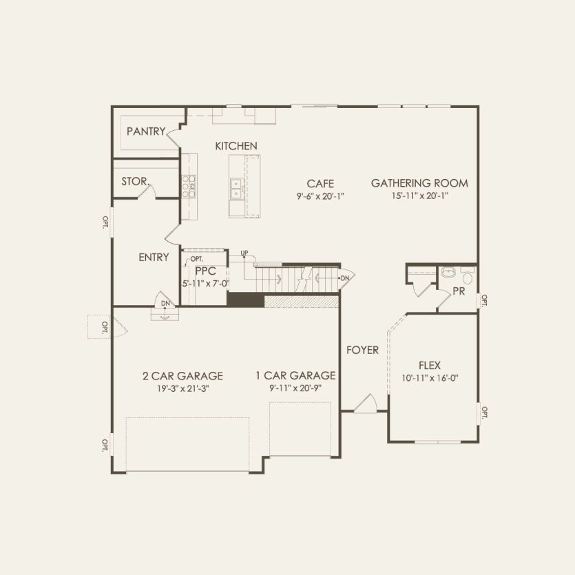 First Floor 4 br / 2.5 ba