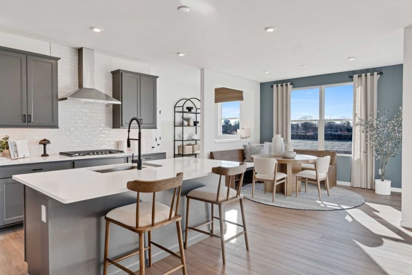 Spacious Gourmet Kitchen