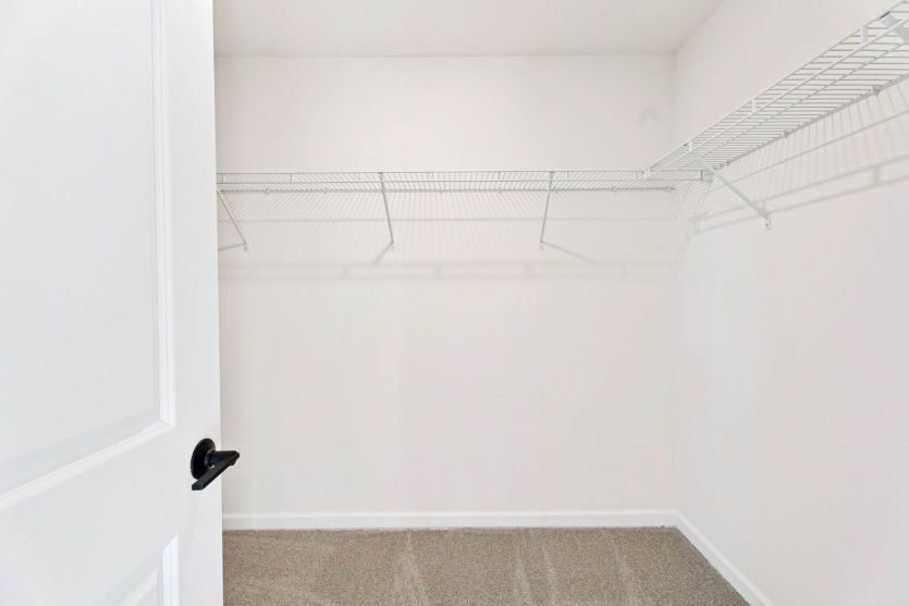 Walk-In Closet in Owner's Suite