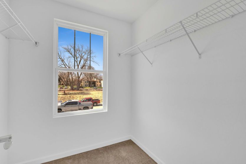 Walk-in Closet in Secondary Bedroom