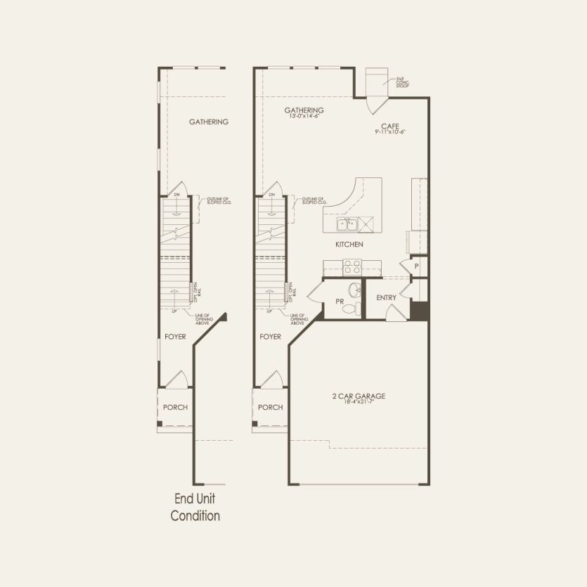 First Floor 3 br / 2.5 ba