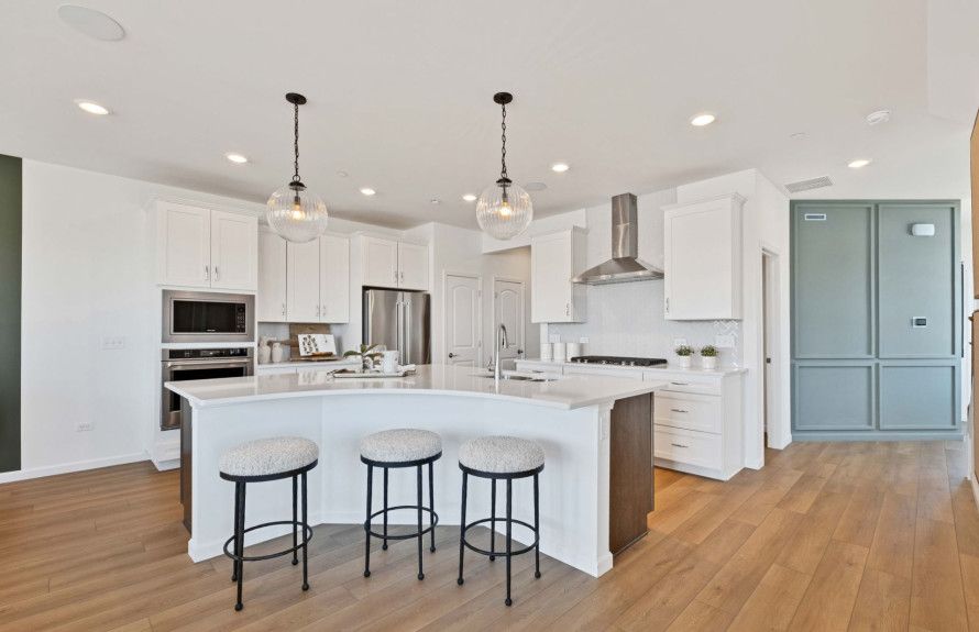 Spacious Kitchens