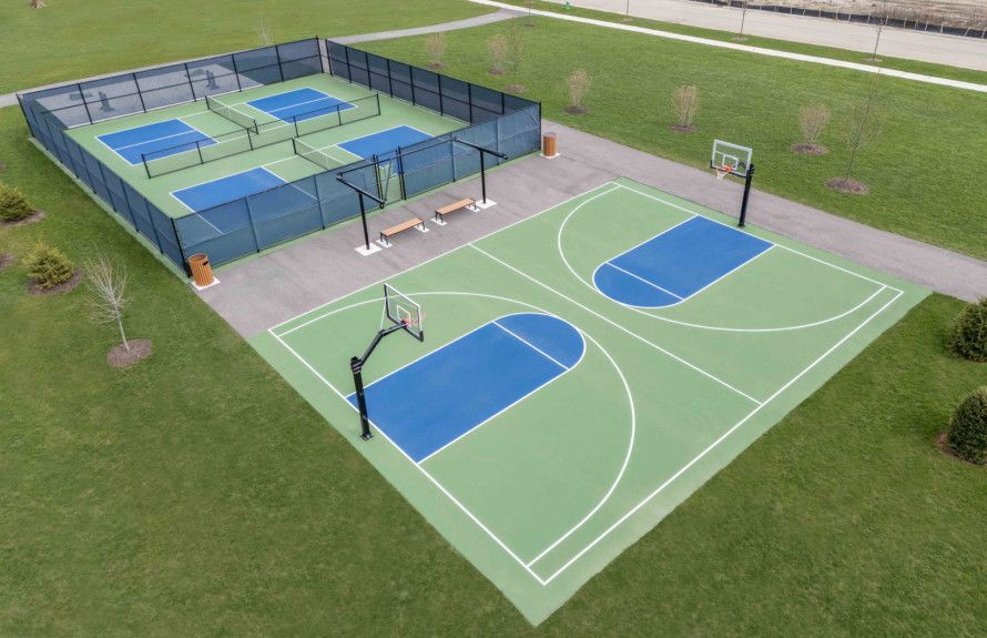 Basketball & Pickleball Courts