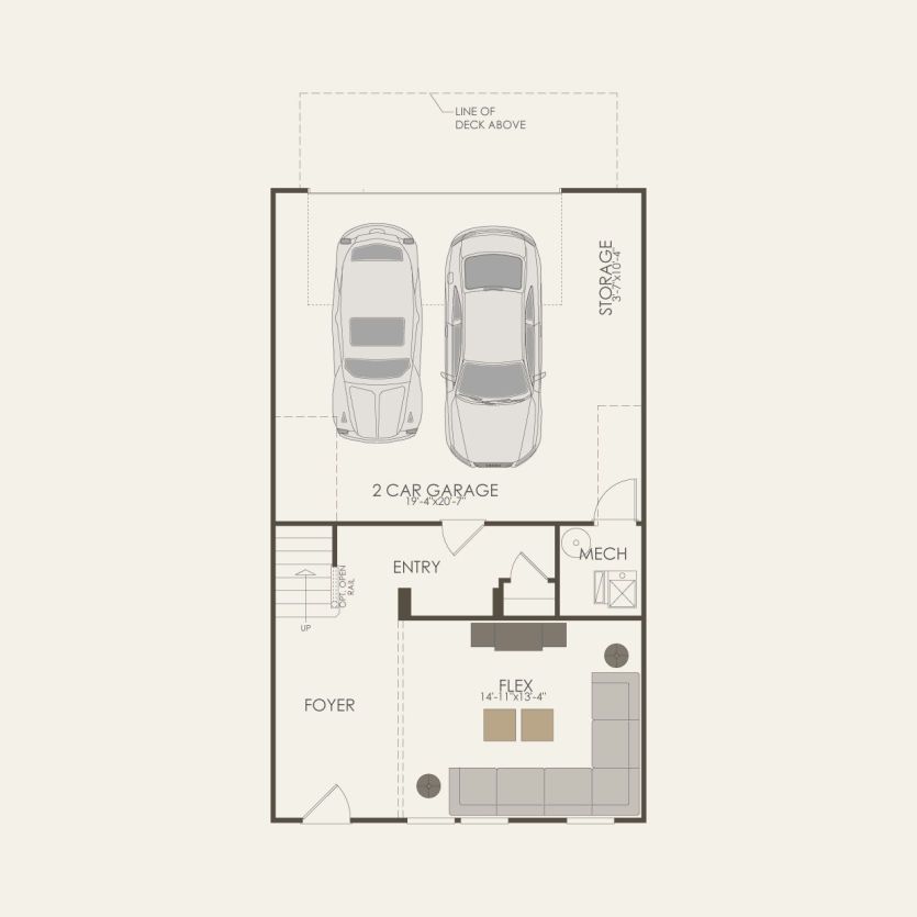 First Floor 3 br / 2.5 ba