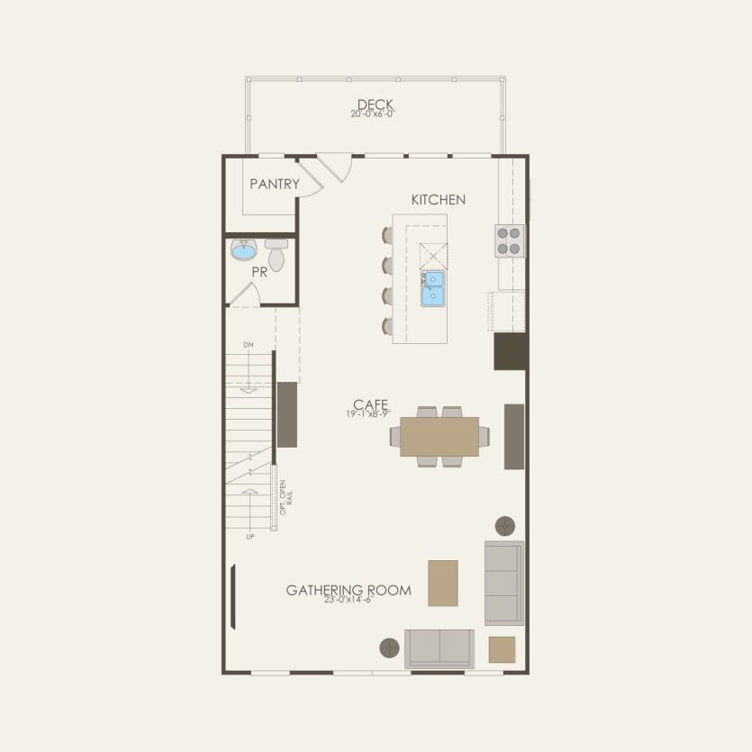 Second Floor 3 br / 2.5 ba
