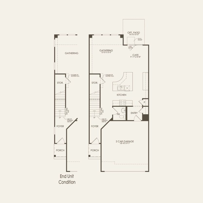 First Floor 3 br / 2.5 ba