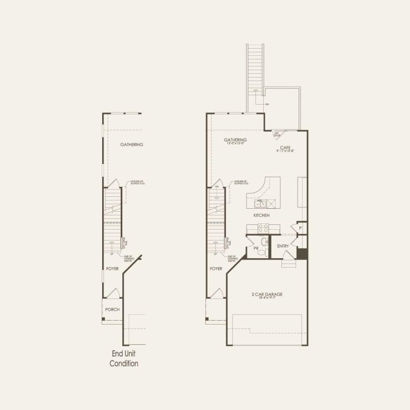 First Floor 3 br / 2.5 ba