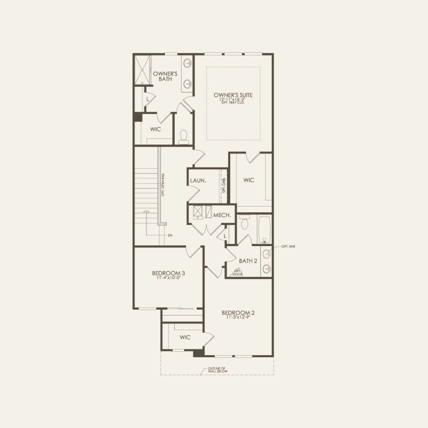 Second Floor 3 br / 2.5 ba