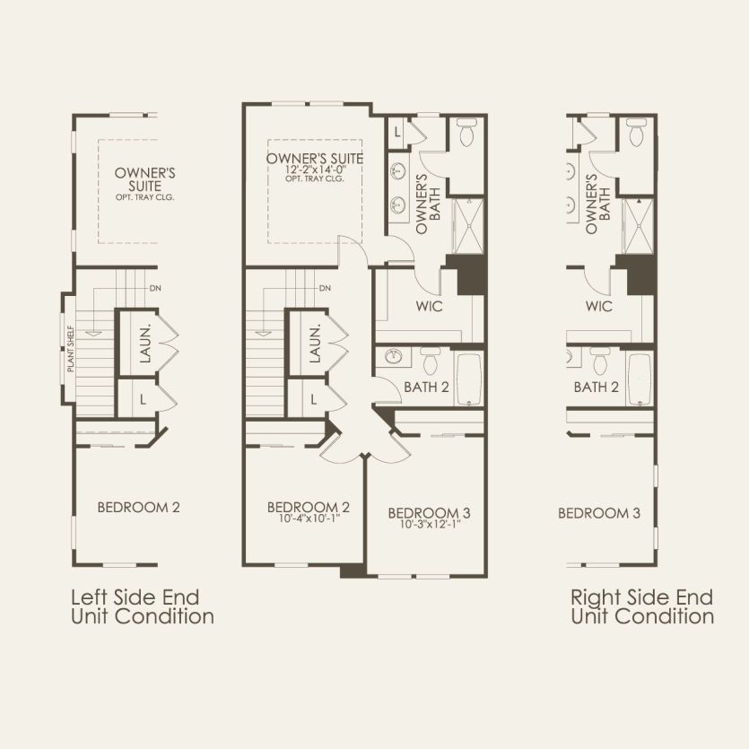 Third Floor 3 br / 2.5 ba