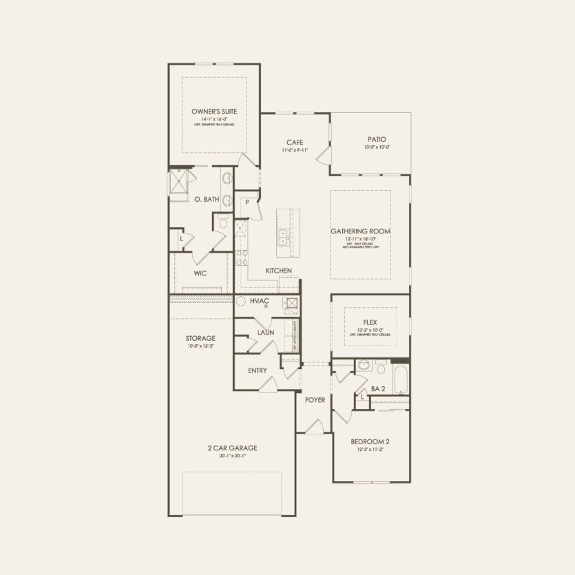 First Floor 2 br / 2 ba