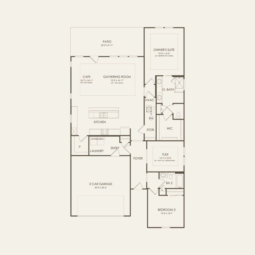 First Floor 2 br / 2 ba
