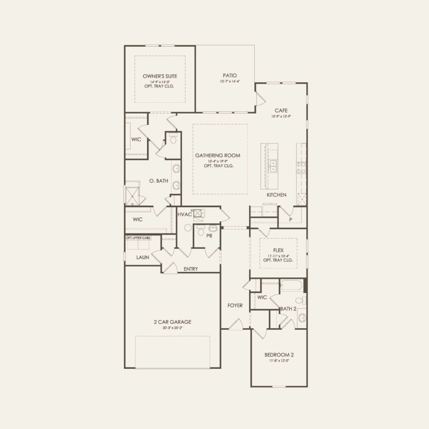 First Floor 2 br / 2.5 ba